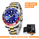 Relógio de Luxo Masculino - Eleve seu padrão de elegância! + FRETE GRÁTIS